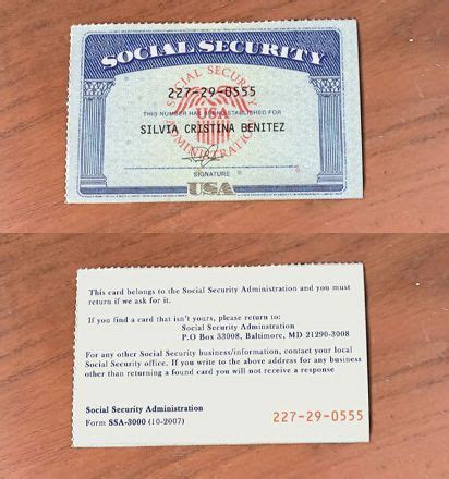 I will also outline the methods for modifying this card for any sort of novelty purpose. buy fake social security card online | Novan Bills ...