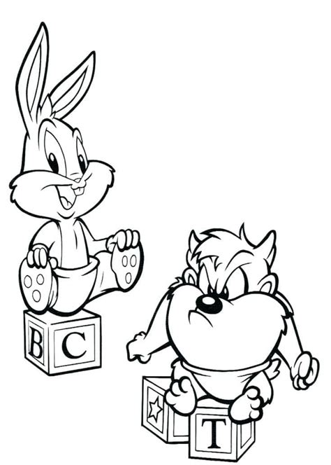 Dibujos De Looney Tunes 5 Para Colorear Para Colorear Pintar E