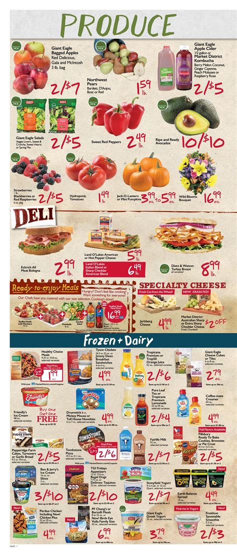 You not only provide valuable feedback, you can also win a $2,000 giant eagle store gift card via draw. Giant Eagle Weekly Ad Oct 17- Oct 23, 2019