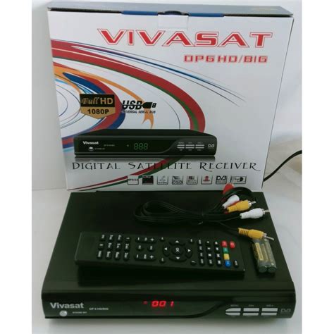 List of receiver companies and services in indonesia. Satellite Receiver VIVASAT DP6 MPEG4 HD | Shopee Indonesia
