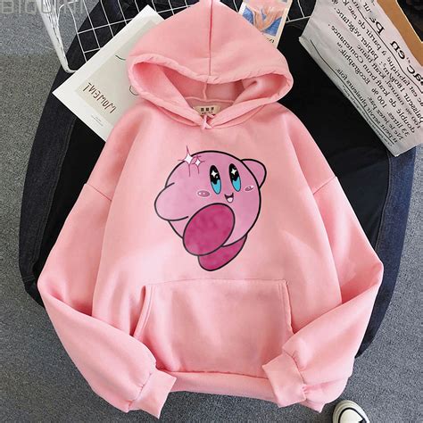 Cute Kirby Hoodie Kirby Shirt Kirby Hoodie Kirby Kids Etsy
