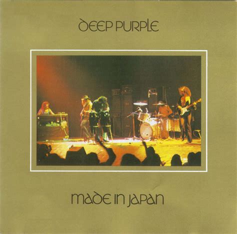 Le Deblocnot Deep Purple Made In Japan 1972 Par Luc B