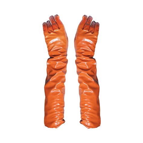 raf simons red latex long gloves what s on the star
