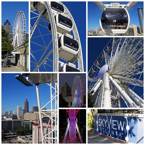 All families may ride this attraction and see a nice landscape from its height. In Soul: Skyview Atlanta's Ferris Wheel