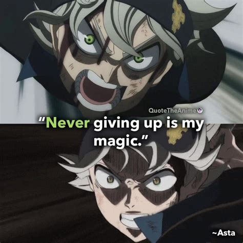 17 Powerful Black Clover Quotes Hq Images Clover Quote Anime Quotes Inspirational Black