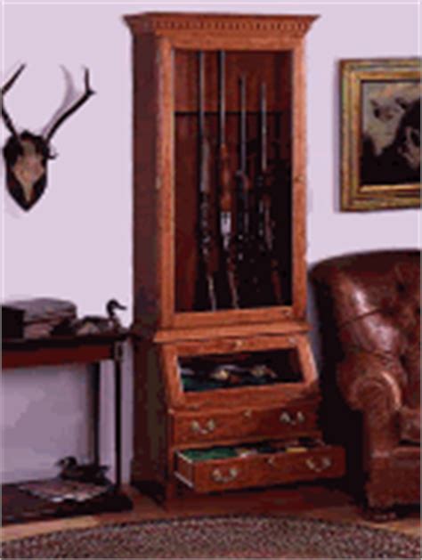 How do you build a gun cabinet? Woodwork Plans Homemade Gun Cabinet PDF Plans