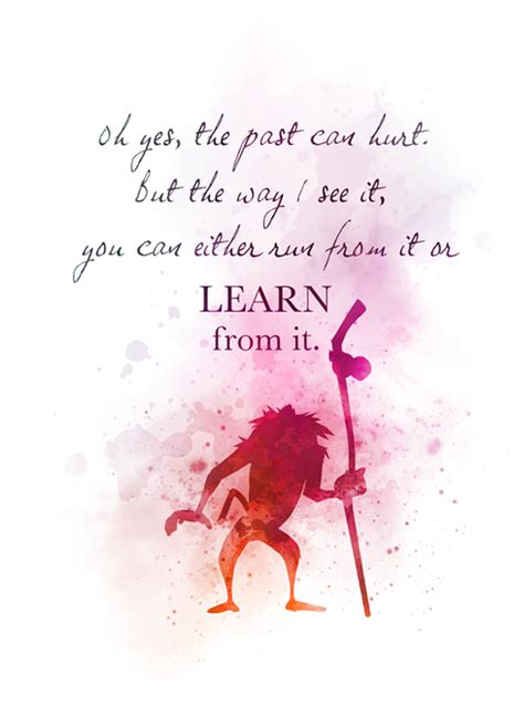 Anyway, no matter how much we try to deny, the past does haunt us sometimes. Rafiki Quote ART PRINT The Lion King, Nursery, Gift, Wall Art, Home Decor | Rafiki quotes, Lion ...