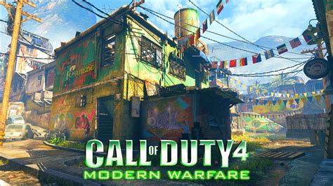 Favela From Modern Warfare In Call Of Duty Cod Custom Maps