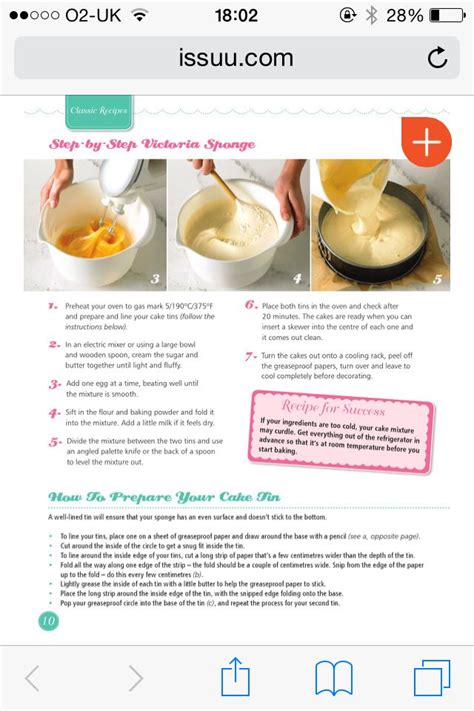 Instructions For The Ingredients To Make A Yummy Cake Easy Cake