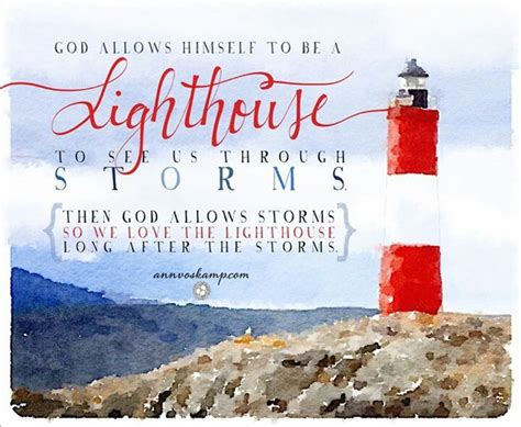 God Is Our Lighthouse Lighthouse Quotes Lighthouse Word Of Grace