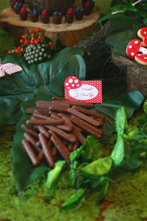 Invitations, chocolate bar wrappers, water bottle labels, birthday banner and more! Kara's Party Ideas Enchanted Forest Woodland Fairy Girl ...