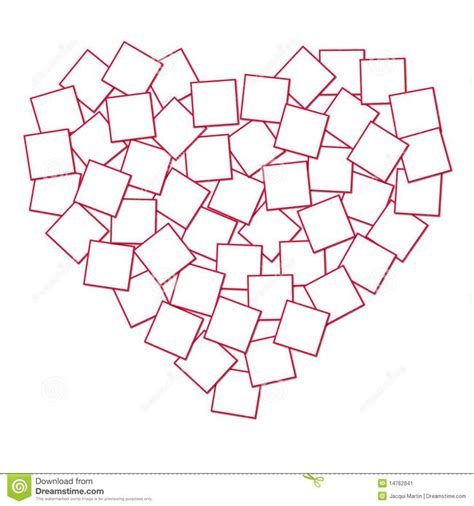 Heart Collage Template Free