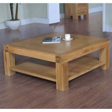 30 Best Collection Of Oak Square Coffee Tables