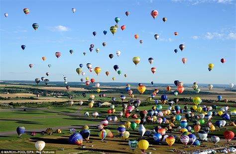 Lorraine Mondial Hot Air Balloon Festival More Than 400 Take To The