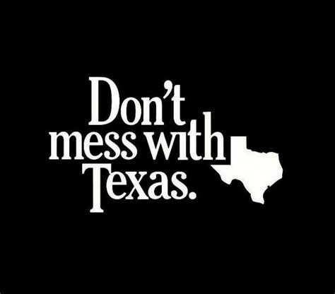 Dont Mess With Texas Window Decal Sticker