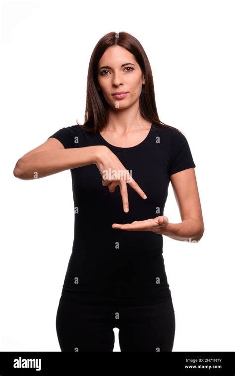 Hands Sign Language Hi Res Stock Photography And Images Alamy