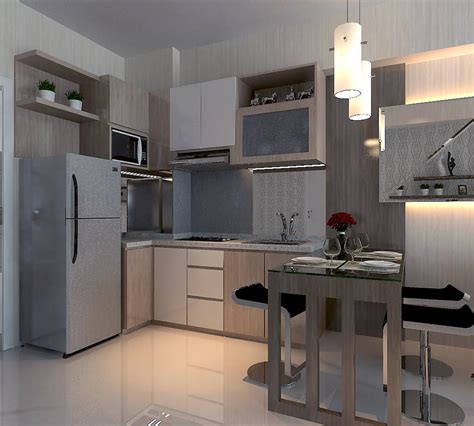 Design Interior Kitchen Set Apartment Surabaya By Akinteriors On Deviantart
