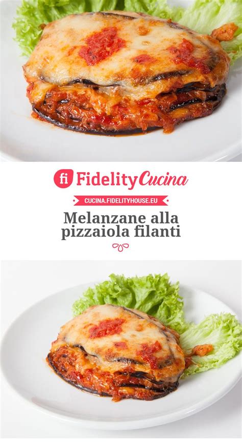 Mozzarella cheese, bacon, scallop, parmesan, fresh tomatoes, tomato sauce.* note! Melanzane alla pizzaiola filanti | Ricetta | Melanzane ...