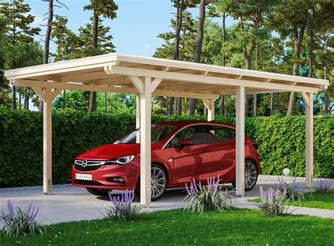 Maybe you would like to learn more about one of these? Skanholz Einzelcarport »Emsland«, 223 cm Einfahrtshöhe ...