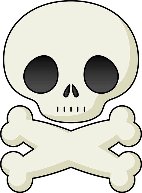 Cute Skull And Crossbones Clipart Free Download Transparent Png