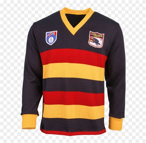 The adelaide football club, nicknamed the crows, is an australian rules football reserves team which competes in the south australian national football league (sanfl). Adelaide Crows Long Sleeve Guernsey , Png Download ...