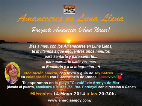 Espíritu Avalon MeditaciÓn Amanecer En Luna Llena 14 Mayo 2014