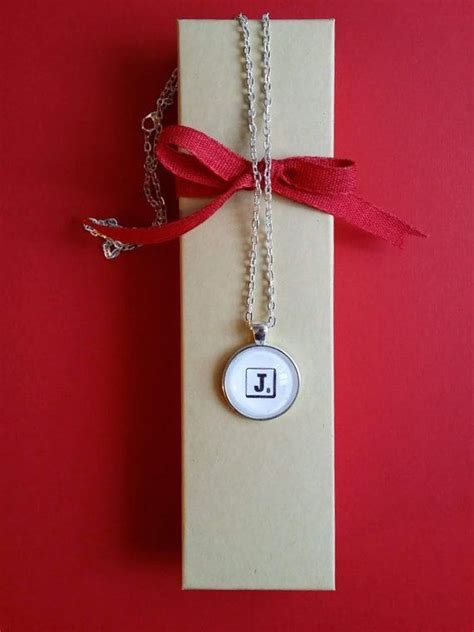 This is what they said. Pendant Necklace with Initial J by TheReimaginedPast on ...