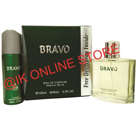 Bravo Perfume With Free Deo Spray Inside Ik Online Stores