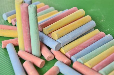 Color Pieces Of Chalk Stock Image Image Of Rough Skin 60979553