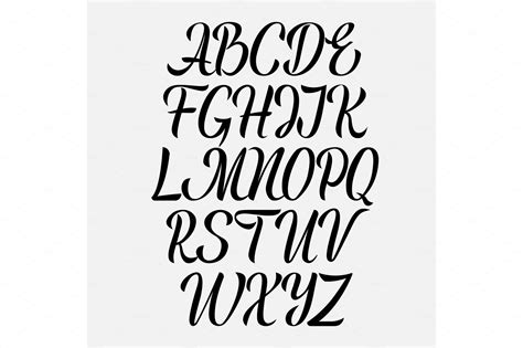 calligraphy cursive lettering