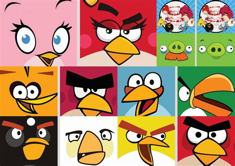 Banderines Para Fiesta De Angry Birds Para Imprimir Gratis Oh My