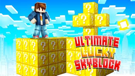 Ultimate Lucky Skyblock By Fall Studios Minecraft Marketplace Map