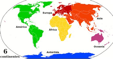 Clarín Digital 56 Los Continentes Mapa Físico Y Mapa Político