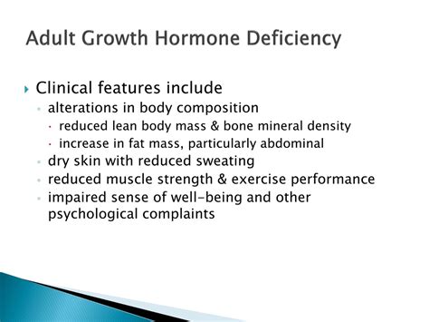 Ppt Growth Hormone Deficiency Powerpoint Presentation Free Download