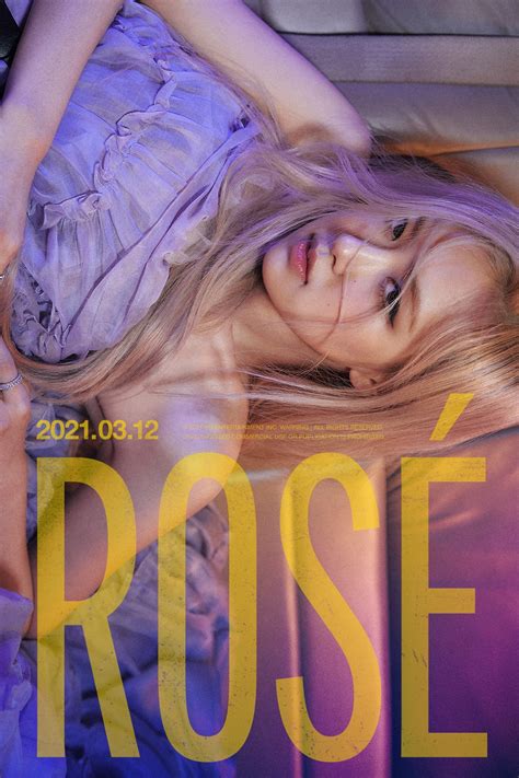 Update Blackpinks Rosé Celebrates Solo Debut Day With “on The Ground” Teaser Poster