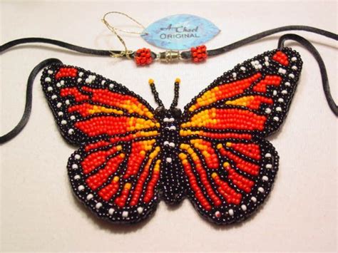 Beaded Butterfly Beaded Animals Beaded Embroidery Beadwork Patterns
