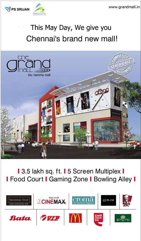 Official Launch Of The Grand Mall Velachery Chennai On 1 May 2013 Events In Chennai