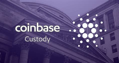 Days after being listed on coinbase pro, cardano's ada token is available to coinbase retail traders for the first time. Coinbase Custody fornecerá suporte para staking do token ...
