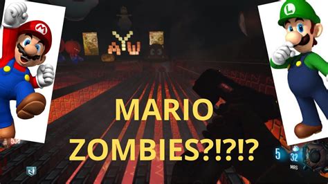 Playing Super Mario Zombies Custom Zombies Youtube