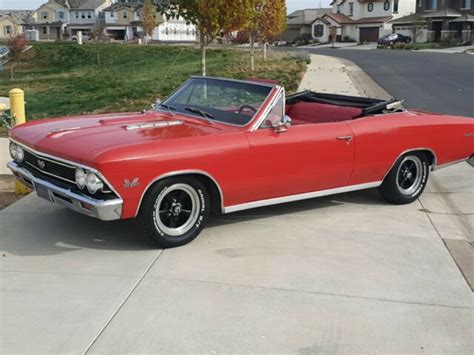 1966 Chevelle Big Block 396 Ss Matching Numbers Convertible For Sale