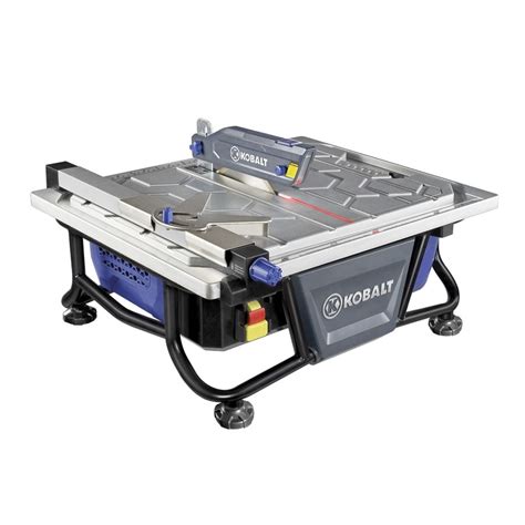 Since its production, this table saw . Kobalt 7-in Table Top Tile Saw at Lowes.com
