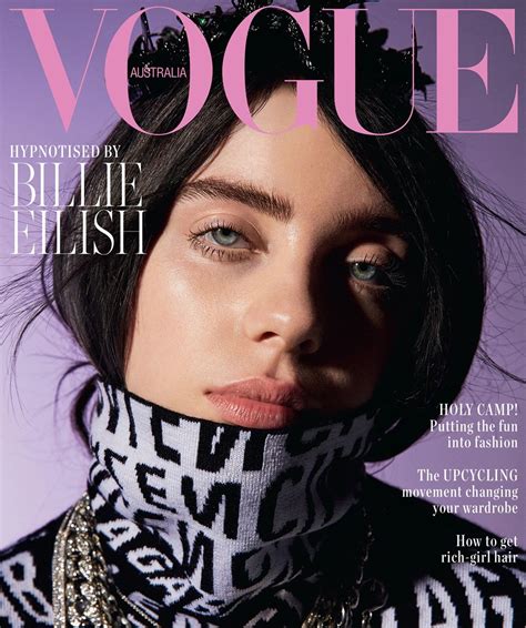 Billie Eilish In Vogue Magazine Australia July 2019 Hawtcelebs