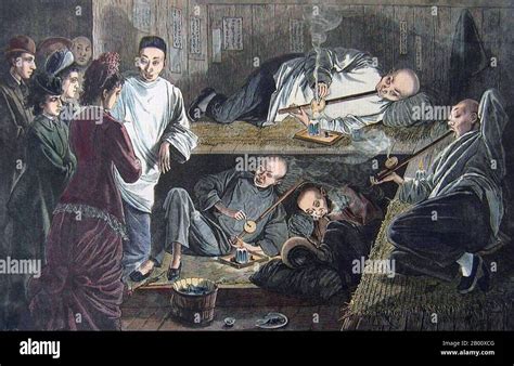Usa A Visit To An Opium Den Kearney Street San Francisco 1878 1878