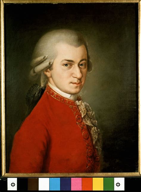 Retrato De Wolfgang Amadeus Mozart 1756 1791 Pintura De Barbara Krafft