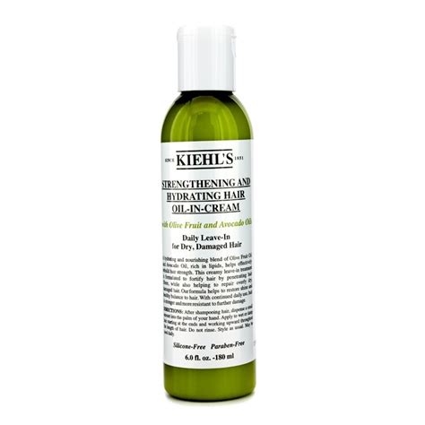 Kiehls Strengthening And Hydrating Hair Oil In Cream Daily Leave In