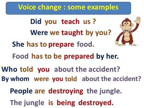 Passive voice describes a verb whose action is performed on the subject not by the subject. Active & Passive Voice Completely Learning With Examples - English Hold