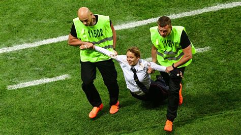 World Cup Stewards During Pussy Riot S Stunt To Be Disciplined World Cup 2018 Football