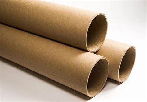 6m Brown Cardboard Tube For Packaging Thickness 4mm At Rs 14piece