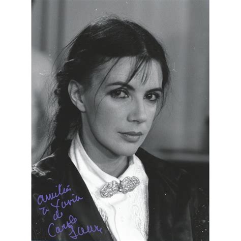 Autographe Carole Laure