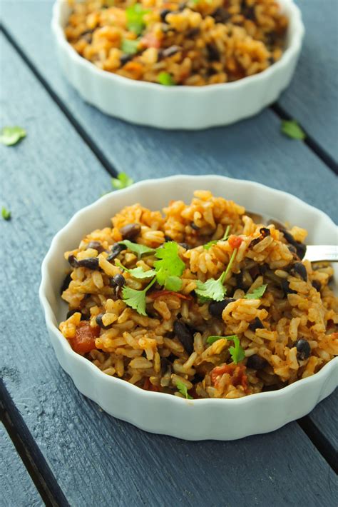 Easy Mexican Beans And Rice The Fitchen